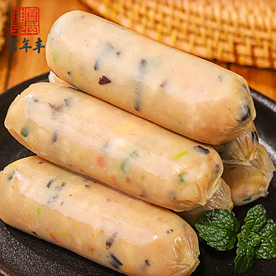蔬菜膳食烤肠